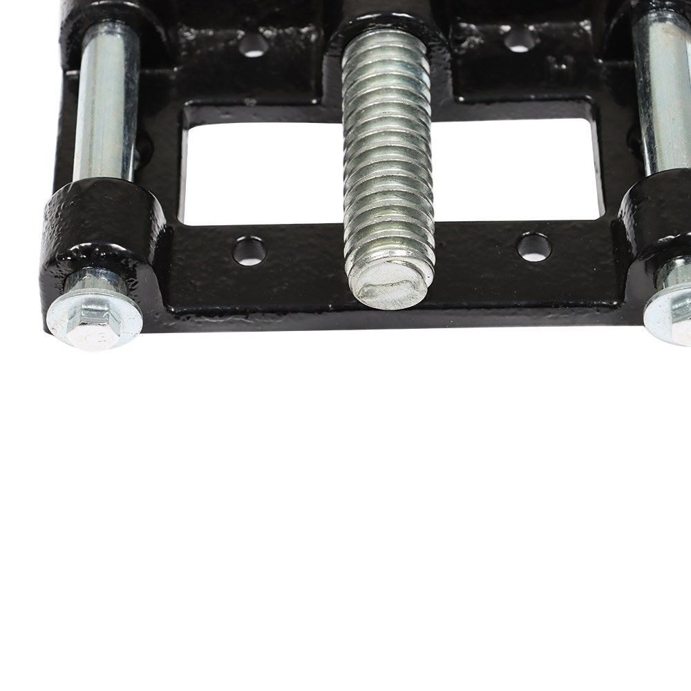 9″ Woodworking Vise Bench Front Vise Cast Iron 300mm Chrome Plated Screw New
