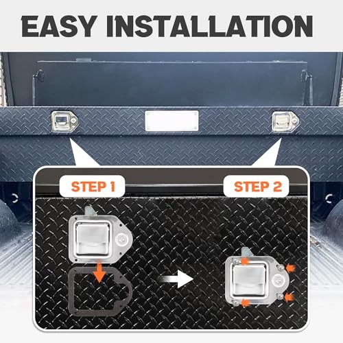 Truck Tool Box Latch Stainless Steel Toolbox Paddle Lock Replacement Handle