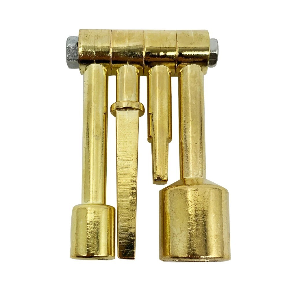 Multifunctional Elevator Key Tools Universal Control Cabinet Train Door Key Fold
