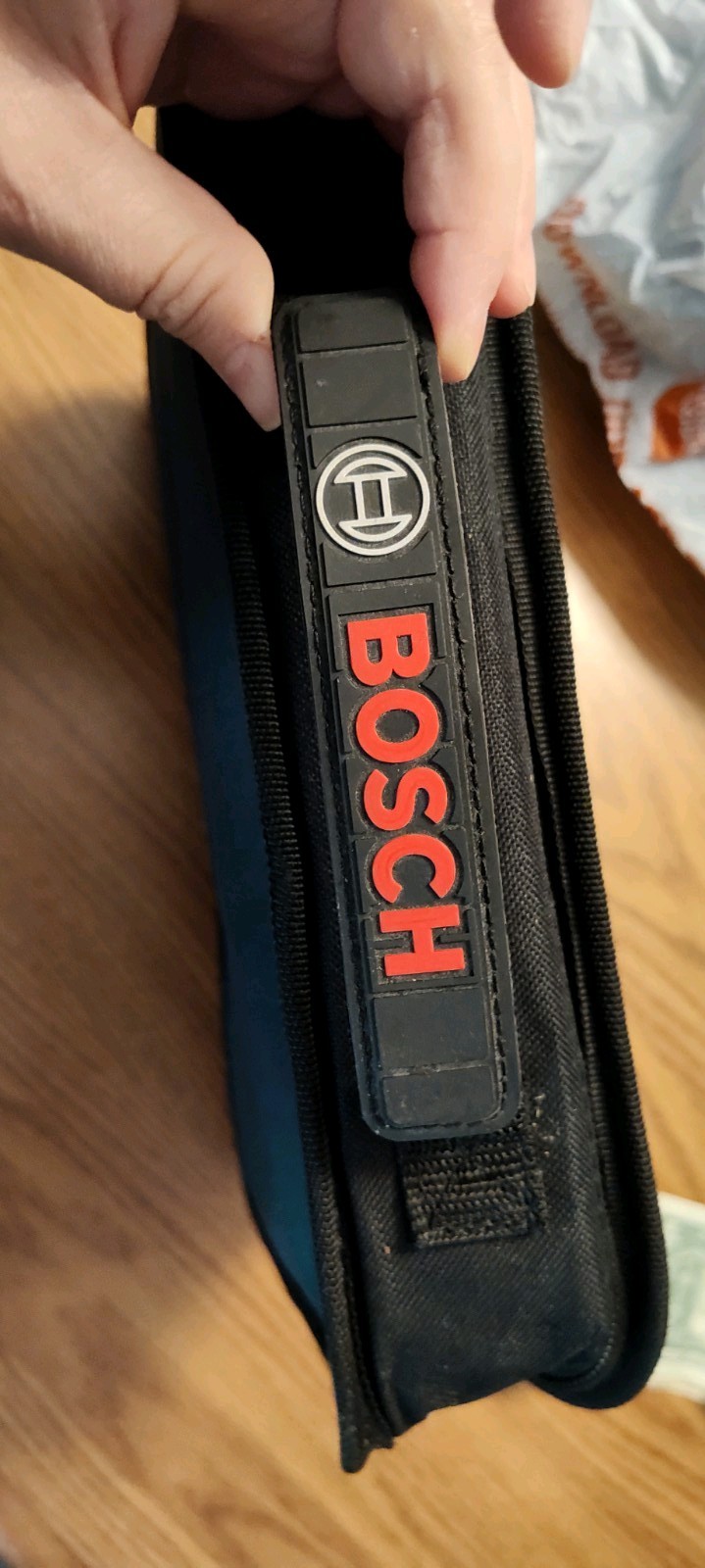 Bosch Tool Case. Very Sturdy Rubber Handle. Great Condition.