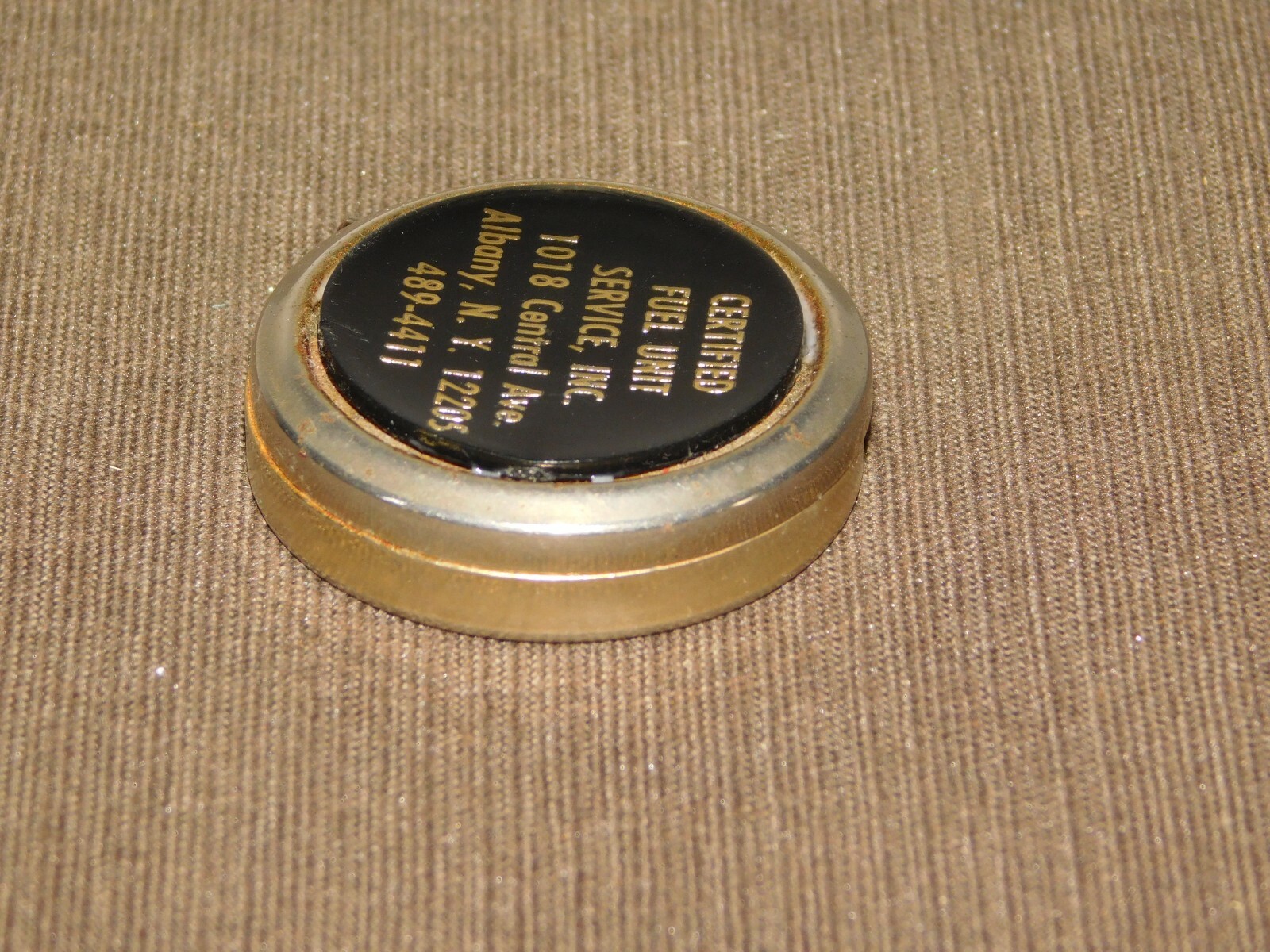 VINTAGE TOOL CERTIFIED FUEL UNIT SERVICE ALBANY NY 6′ TAPE MEASURE RULER