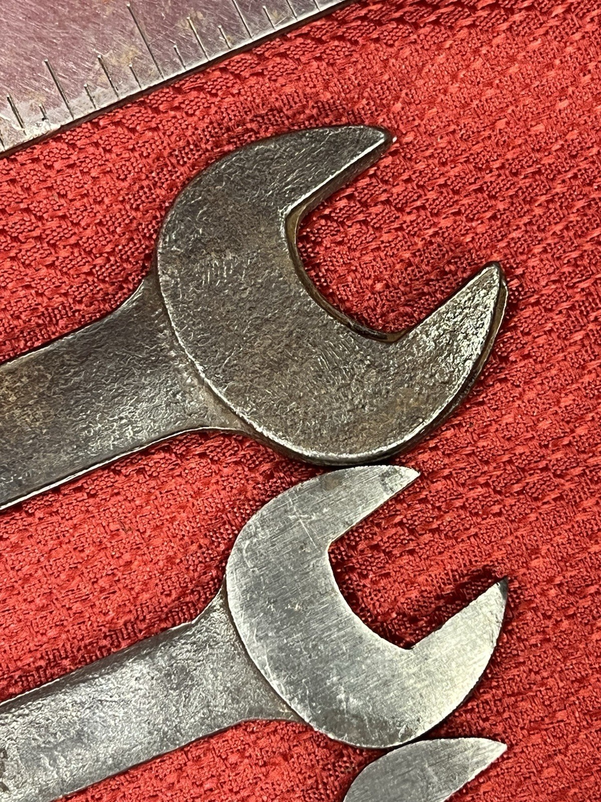 VINTAGE Jaguar T/W SPANNER SET XK140 XK150 XKE ETYPE MK TOOLKIT Tool kit Wrench
