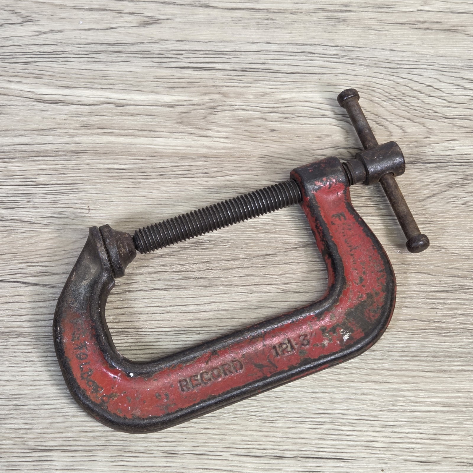 Vintage Record Tool Job Lot: A151 Spokeshave Body, 200-300 Pipe Cutter, G Clamps