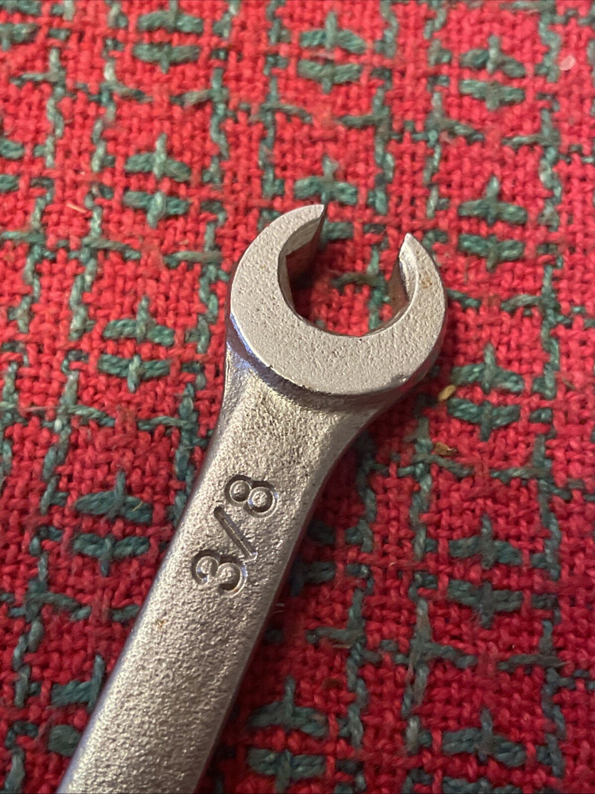 Vintage NAPA Tools 3/8” 7/16” Flare Nut Line Wrench USA 🇺🇸 NDF 550 Excellent