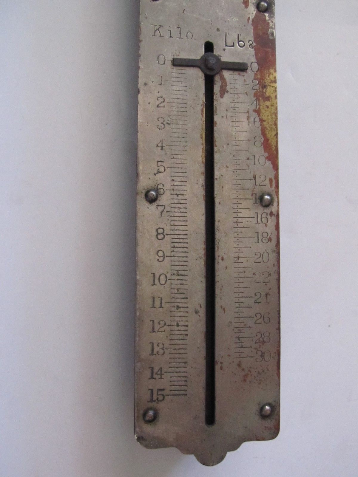 Vintage Central Scientific Spring Scale 15 Kilo / 30 Lbs.