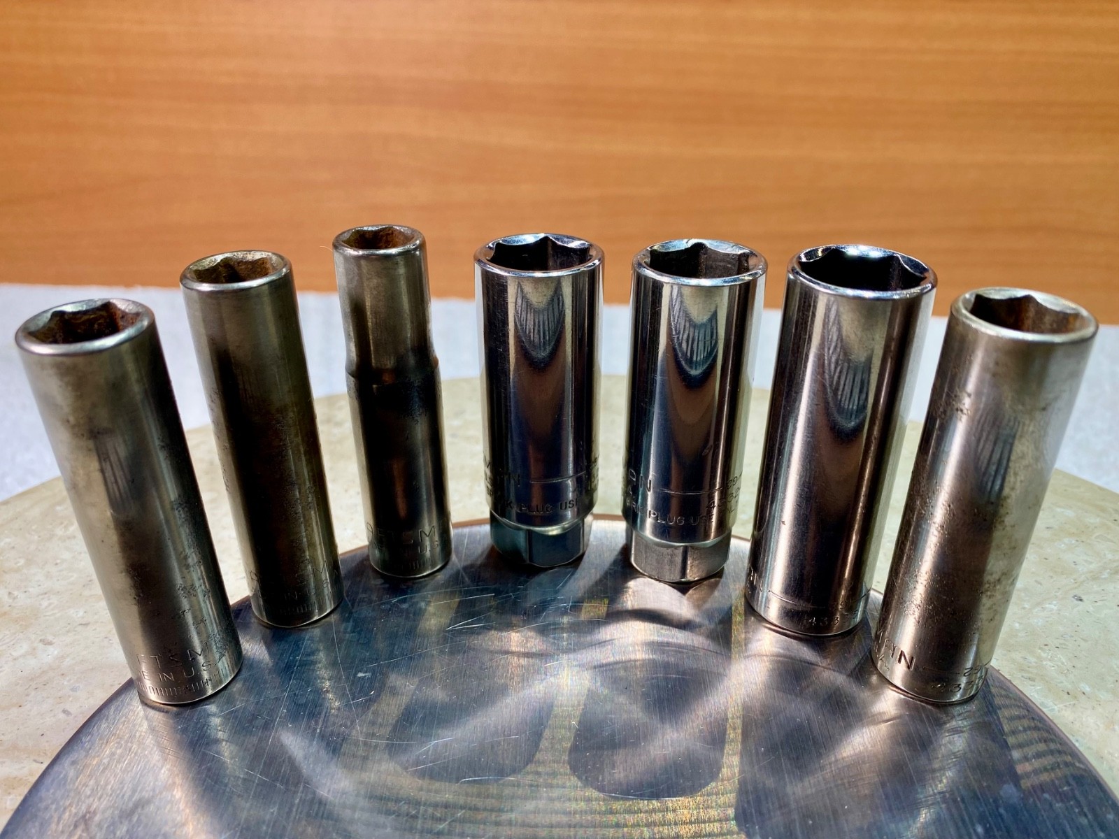 Craftsman 3/8 Drive x 6 Point SAE & Metric Deep Well Sockets, Sold Individually