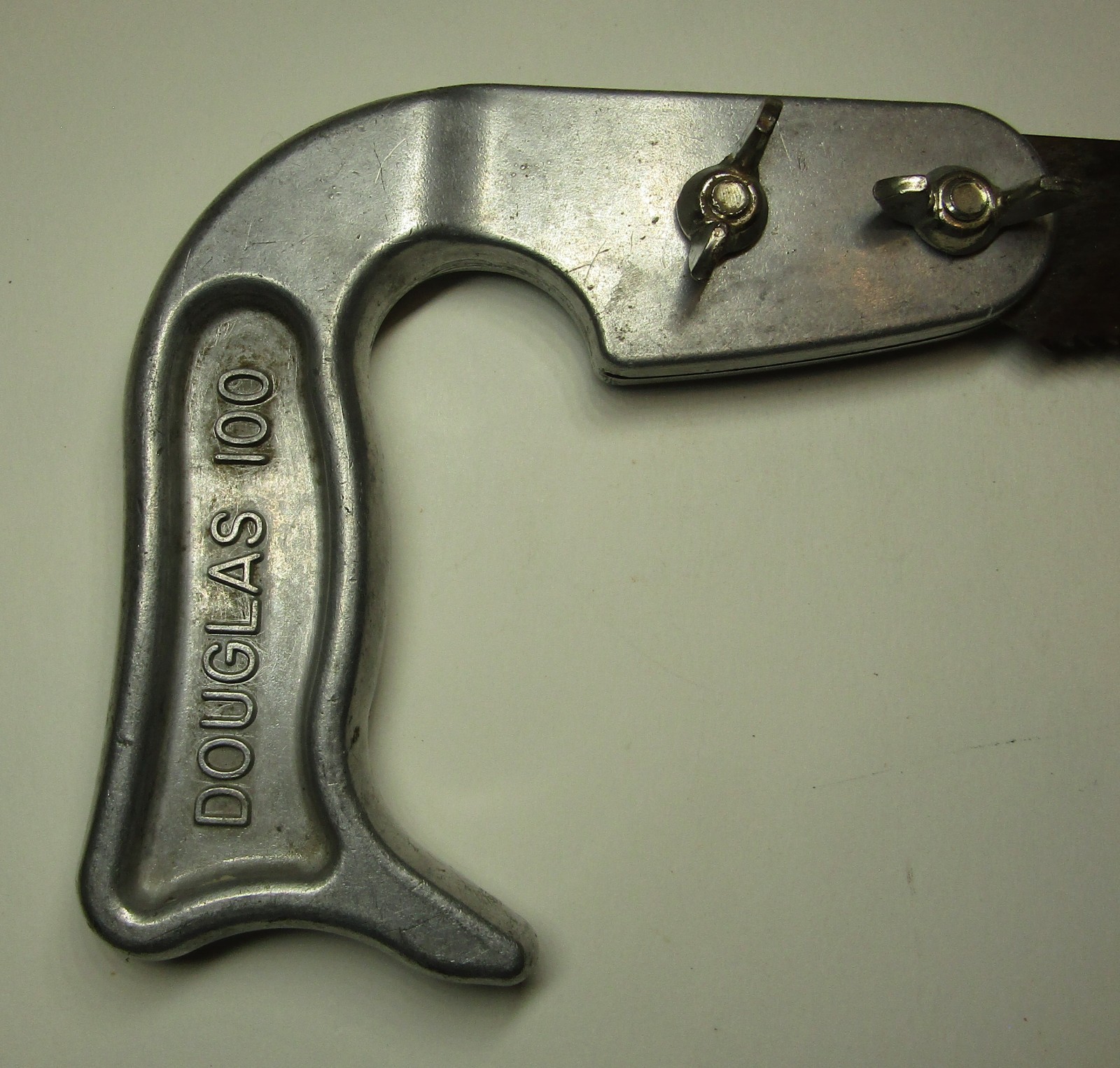 Vintage Douglas 100 / Radiator Specialty Co. Aluminum Handle Key Hole Saw