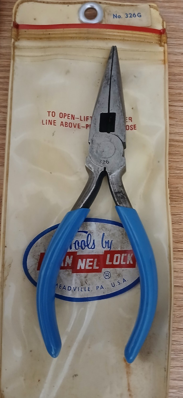 Vintage channellock tool lot of 6 in bags