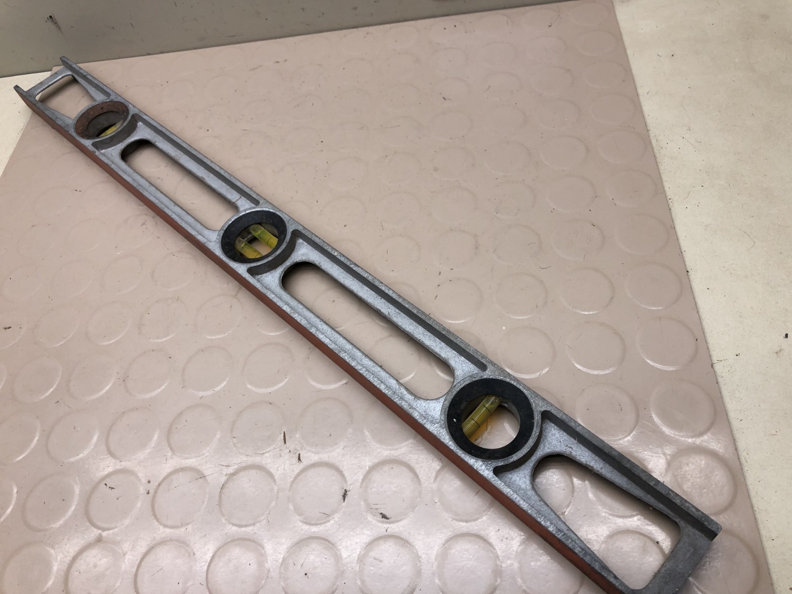 VTG Cast Aluminum 24” Exact Handy Level No. A24 Tool Carpentry USA