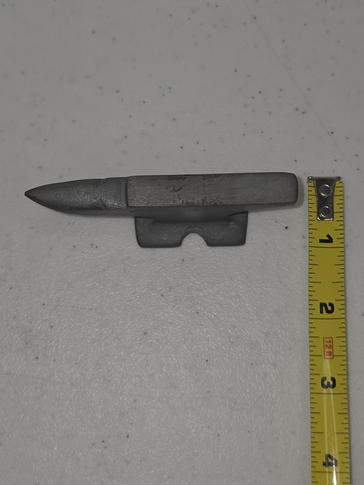 Vintage Miniature Cast Iron Anvil 37 Oz 3.5 Inch Pocket Metalworking Tool