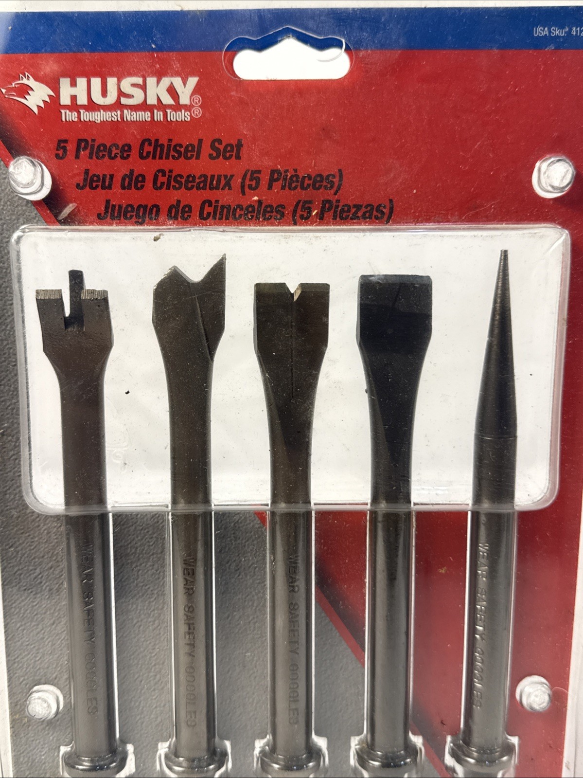 HUSKY 5 PIECE CHISEL