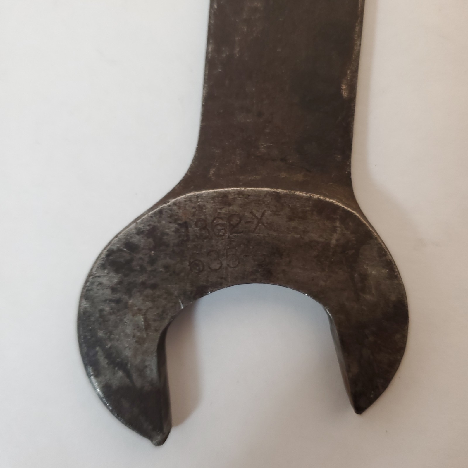 Lot of 2 VTG Billings Double Open End Machinist Wrenches #309 #2025 Curved USA