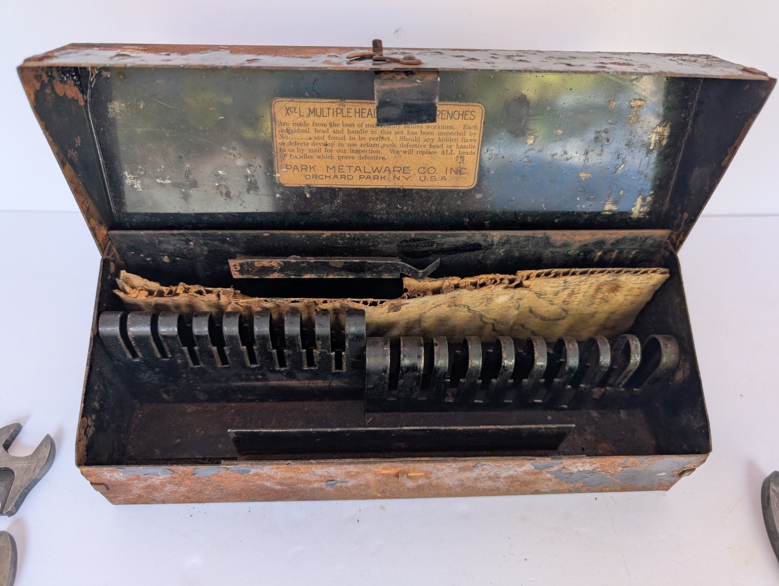 Antique Tool Xcel Multiple Head Machine Multi Head Wrench Set Park Metalware Co