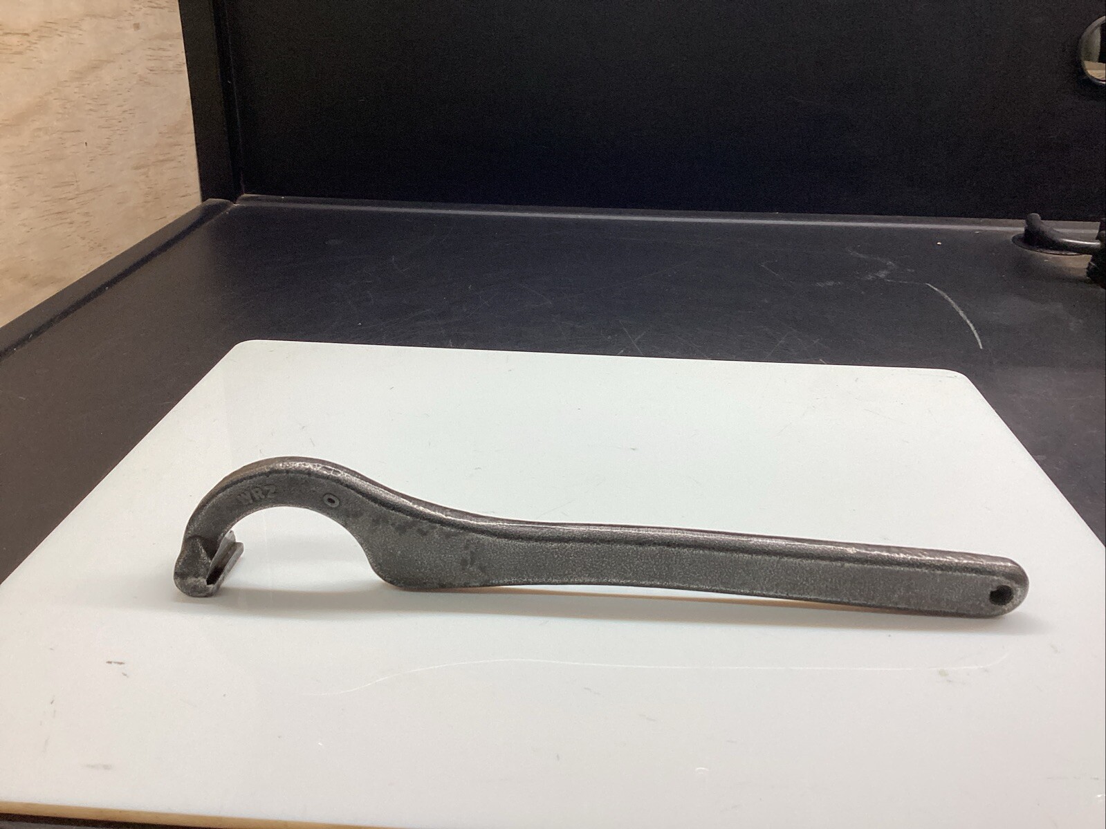 Vintage WRZ Spanner Wrench 1 3/4 Opening 1 Inch Wide Grab Surface