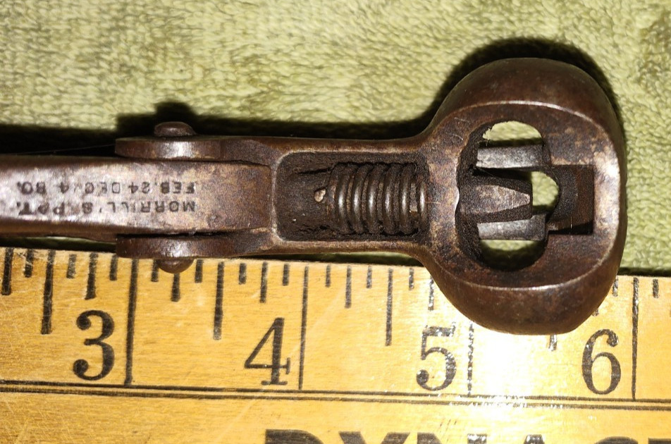 MORRILL’S SAW SET PRECISION HAND TOOL PAT FEB DEC 4 80