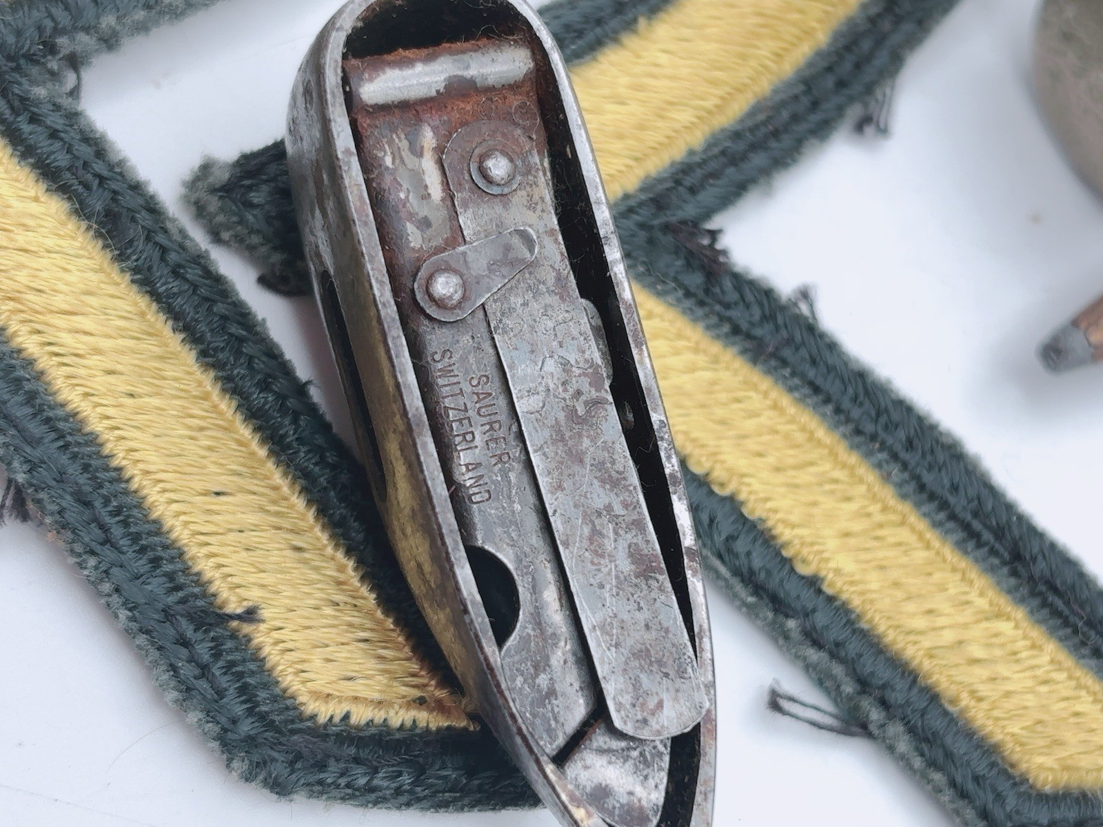 Lot Of Military Patches Locks Keys Vintage Padlock Old Collectibles