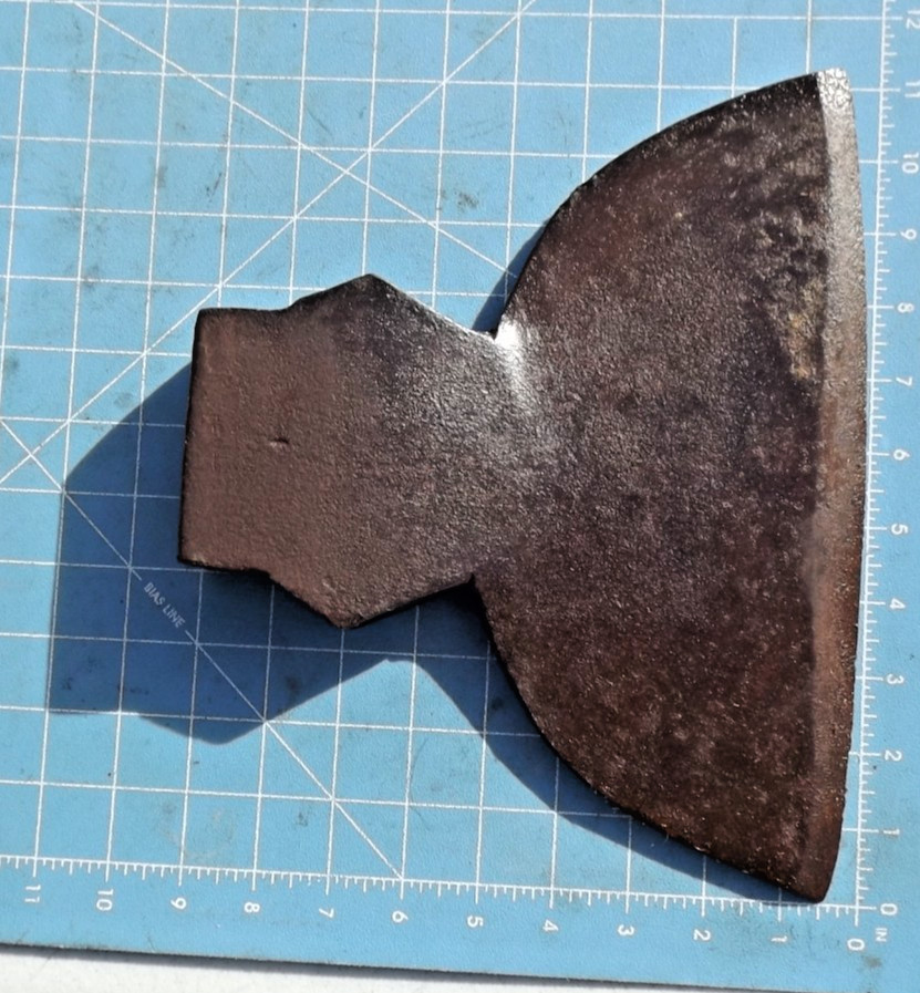 Vintage Old 11 + inches Hewing Axe Zenith ( Marshall Wells Hardware)