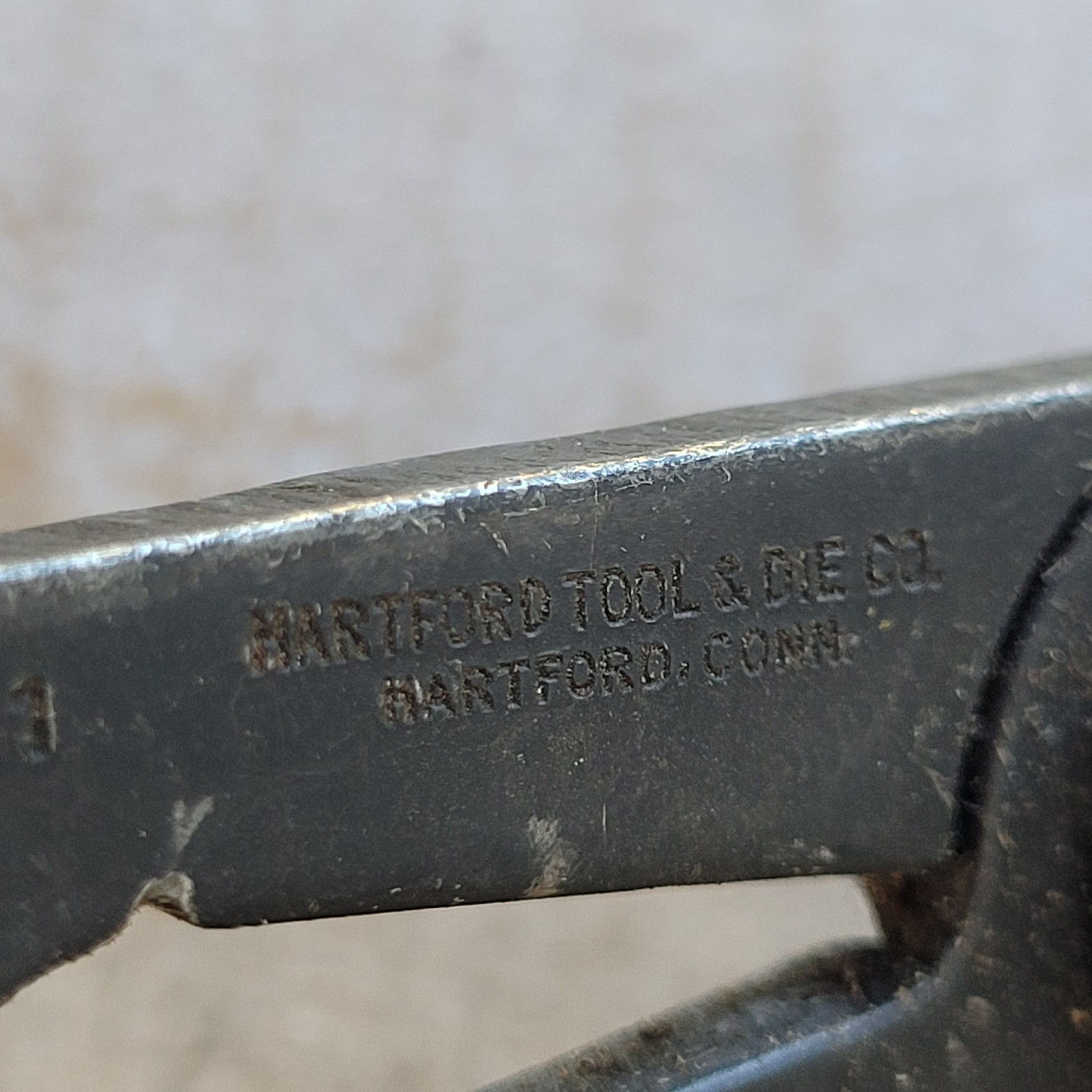 VINTAGE PWA 2043 PRATT WHITNEY AIRCRAFT Pliers Snap Ring Hartford Tool & Die USA