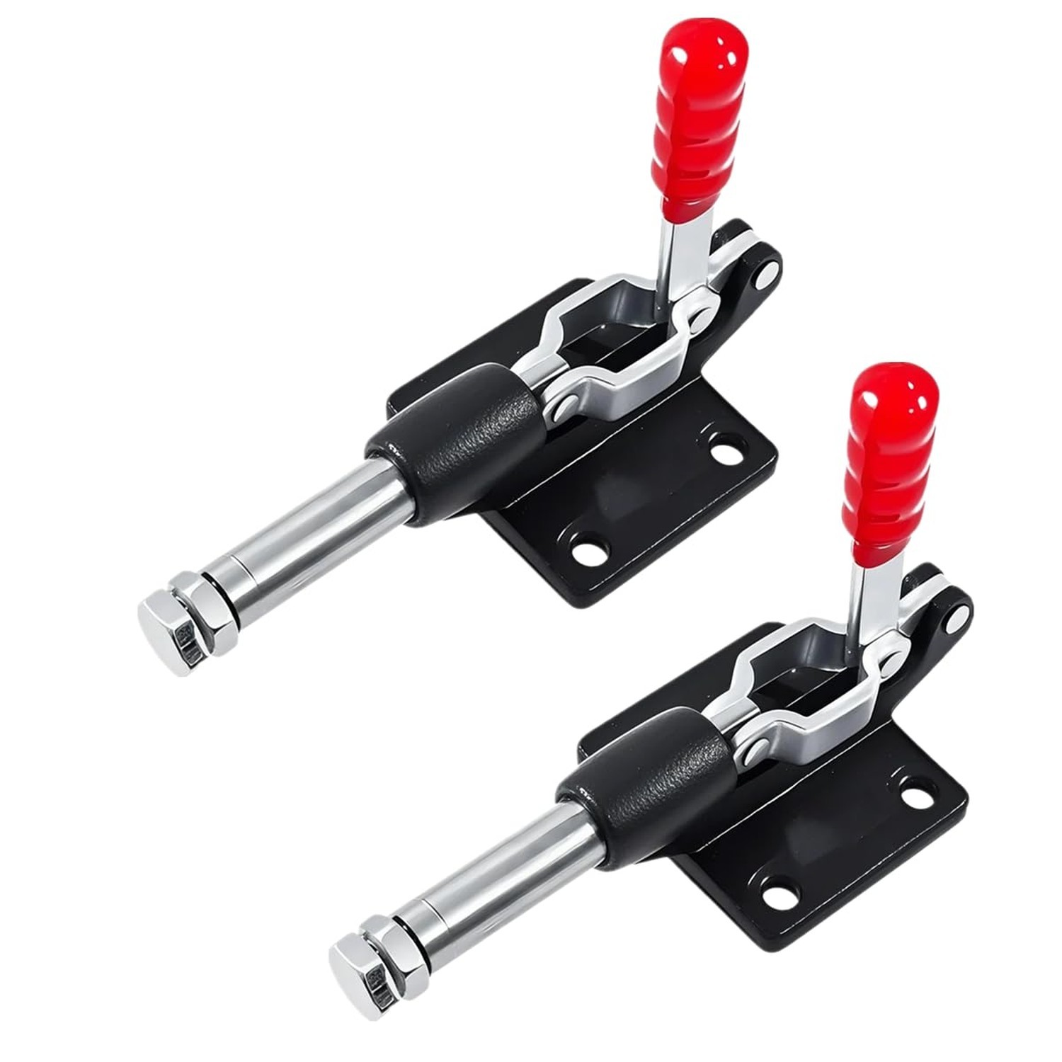 Heavy Duty Push Pull Toggle Clamp 2-Pack, 500 Lbs Capacity 32mm Stroke, Verti…