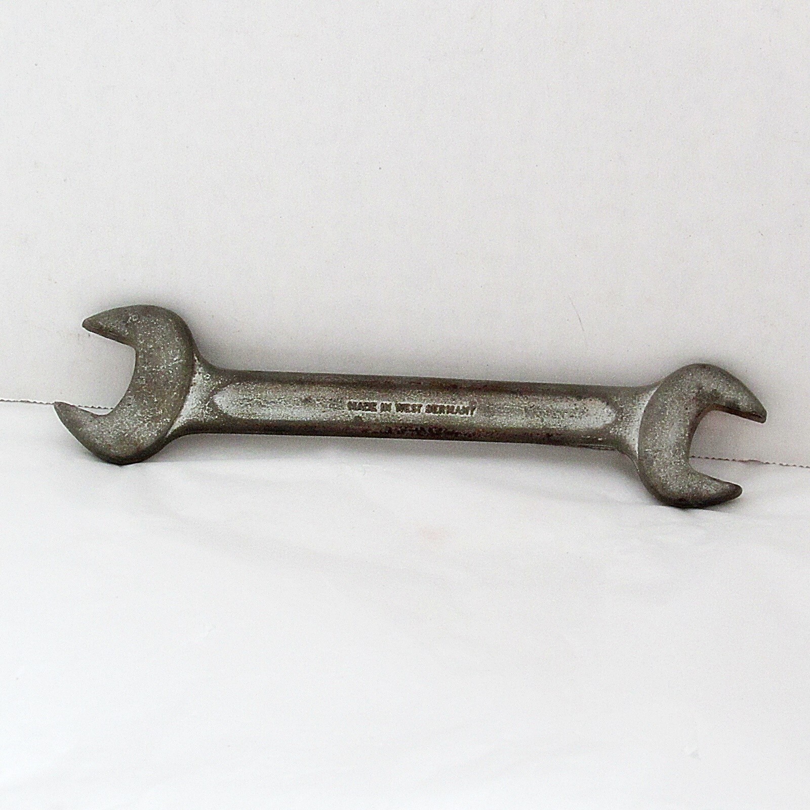VINTAGE WEST GERMANY AUTO TOOL KIT OPEN END SPANNER 11/16” & 19/32”