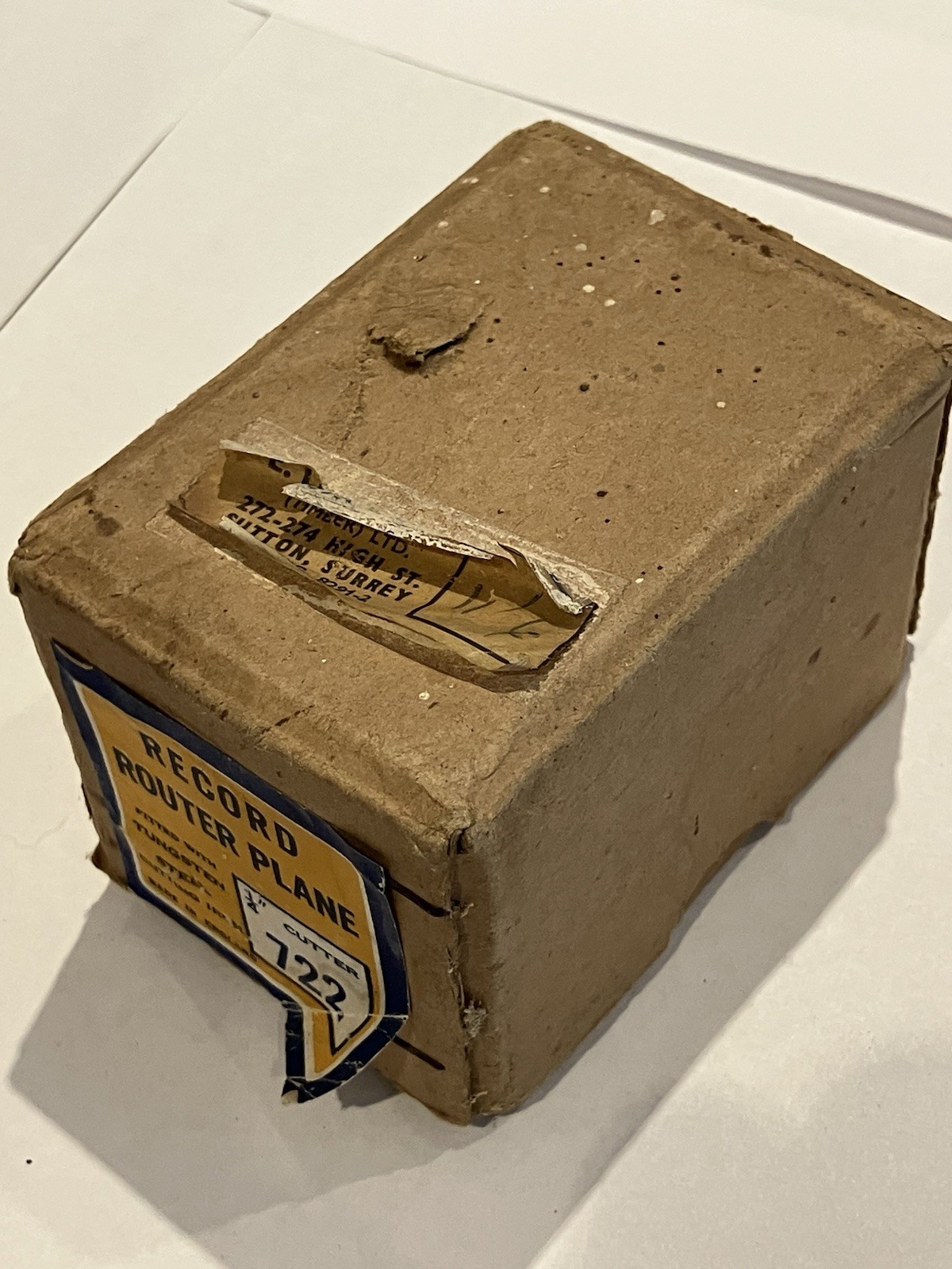 Record 1/4inch Hand Router Model 722