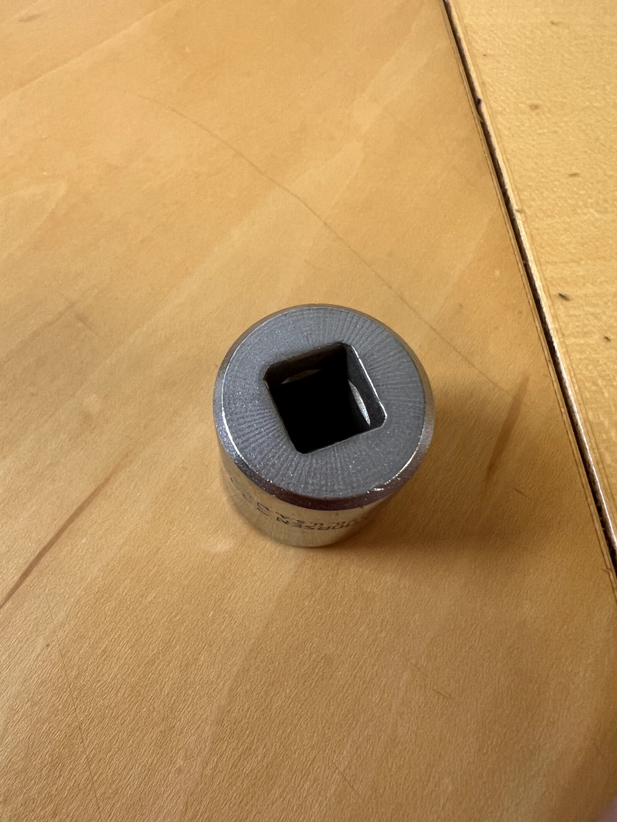 Vintage THORSEN 11/16″ SAE 3/8″ Drive 12 Point 322 Socket Made in USA