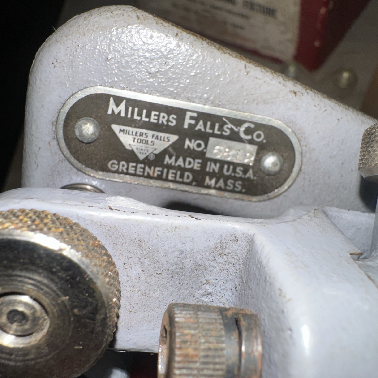 Vintage Millers Falls Router Bit Sharpening Fixture 6812 With The Original Box!￼