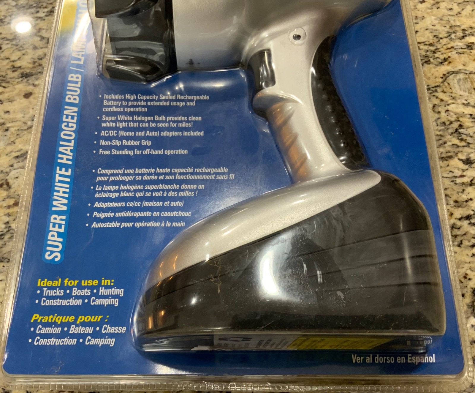 Dorcy Rechargeable Spotlight w/2 Million Candle Power Model: 41-1086 Brand New