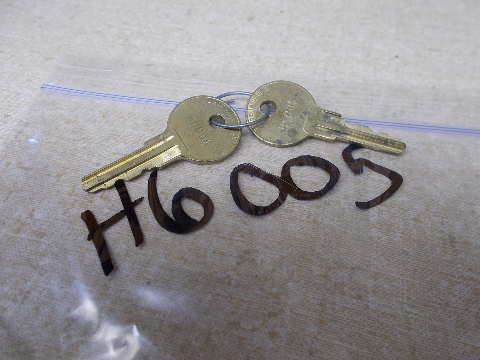 Set of 2 Vintage Westinghouse Keys H6005 *FREE SHIPPING*