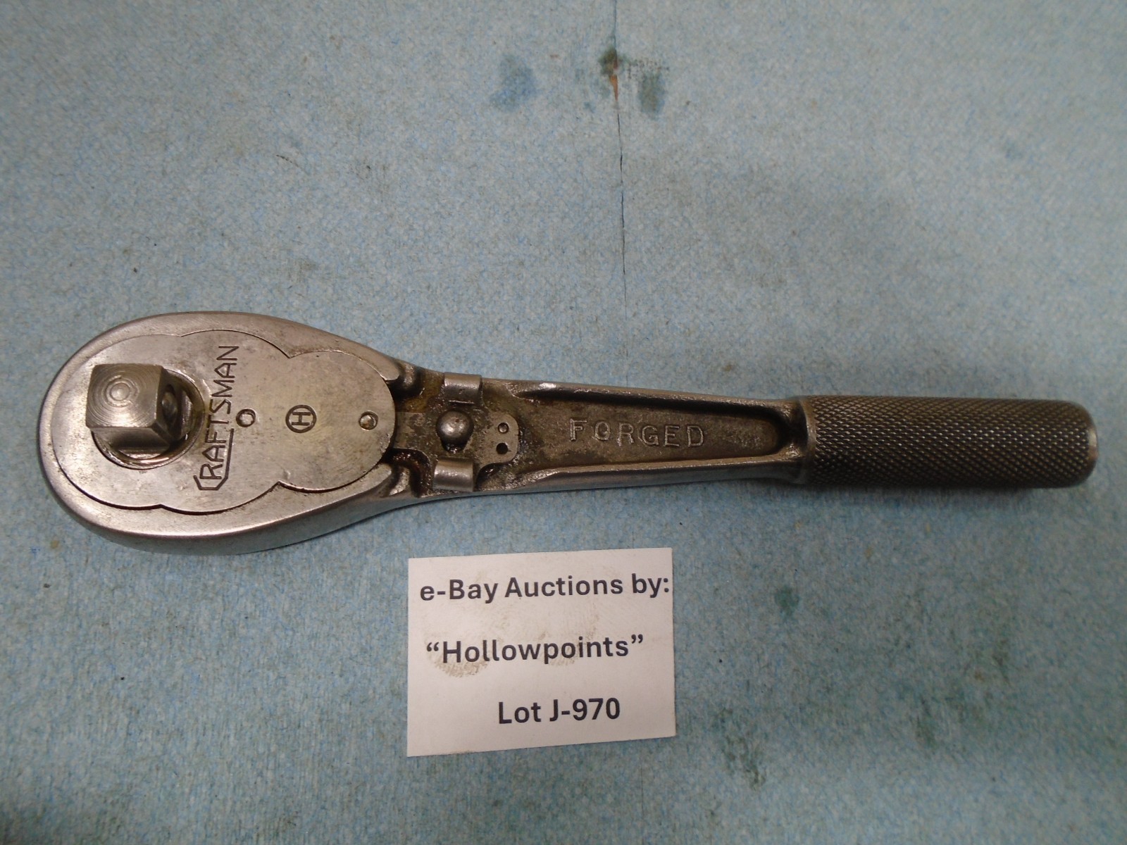 Craftsman USA vintage H code Ratchet 3/8″ Drive w/ 20 Tooth Gear J970