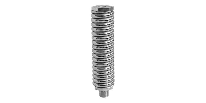 Accessories Unlimited Aud306 Antenna Accessories – 2″ Light Duty Chrome 3/8″ X 2