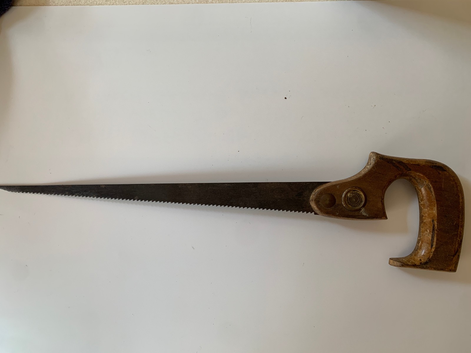 Henry Disston Compass Keyhole Hand Saw 12″ Blade