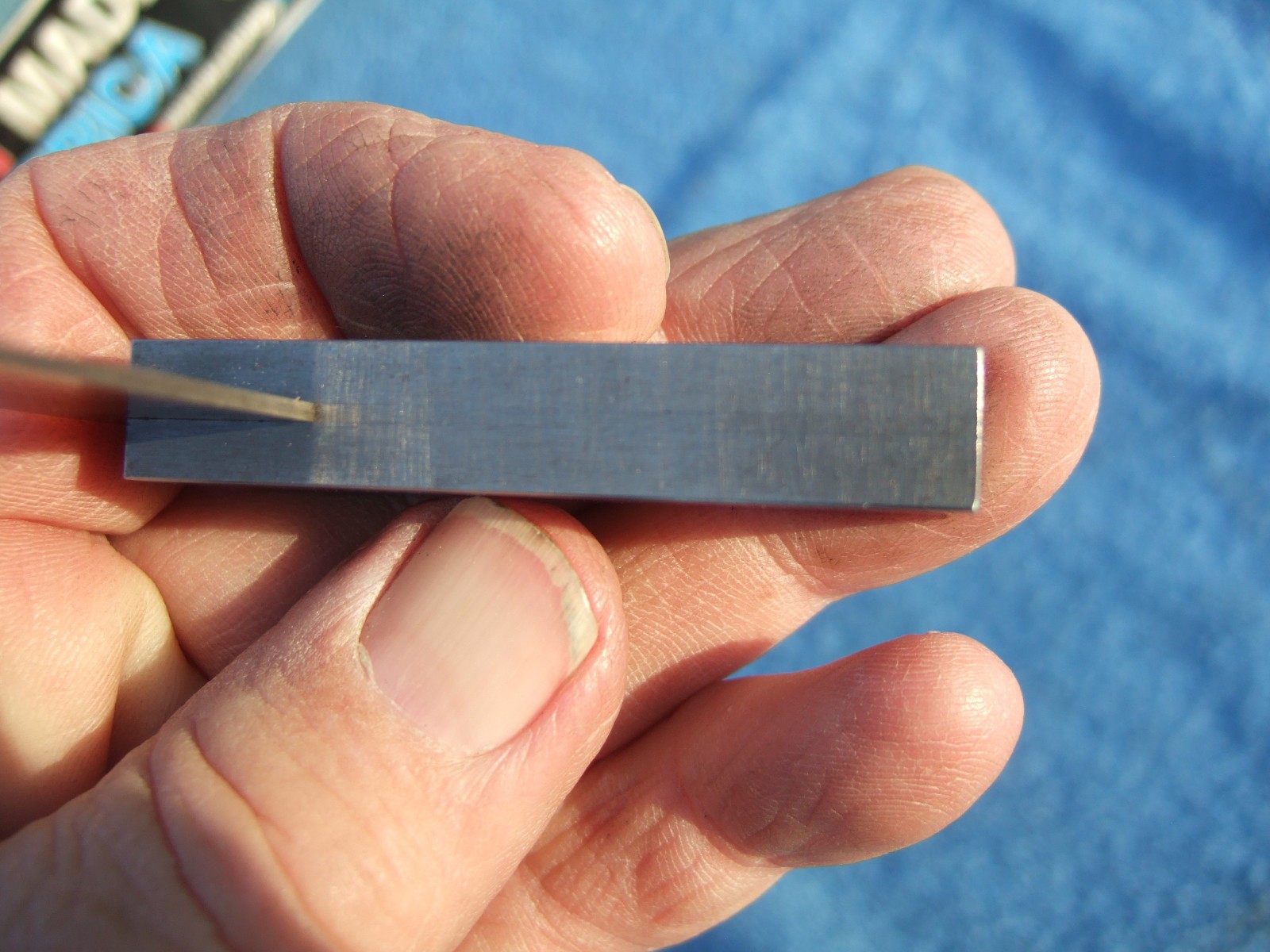 STANDARD TOOL SQUARE STRAIGHT EDGE 3″ VINTAGE VERY OLD SIMILAR TO STARRETT NO.20