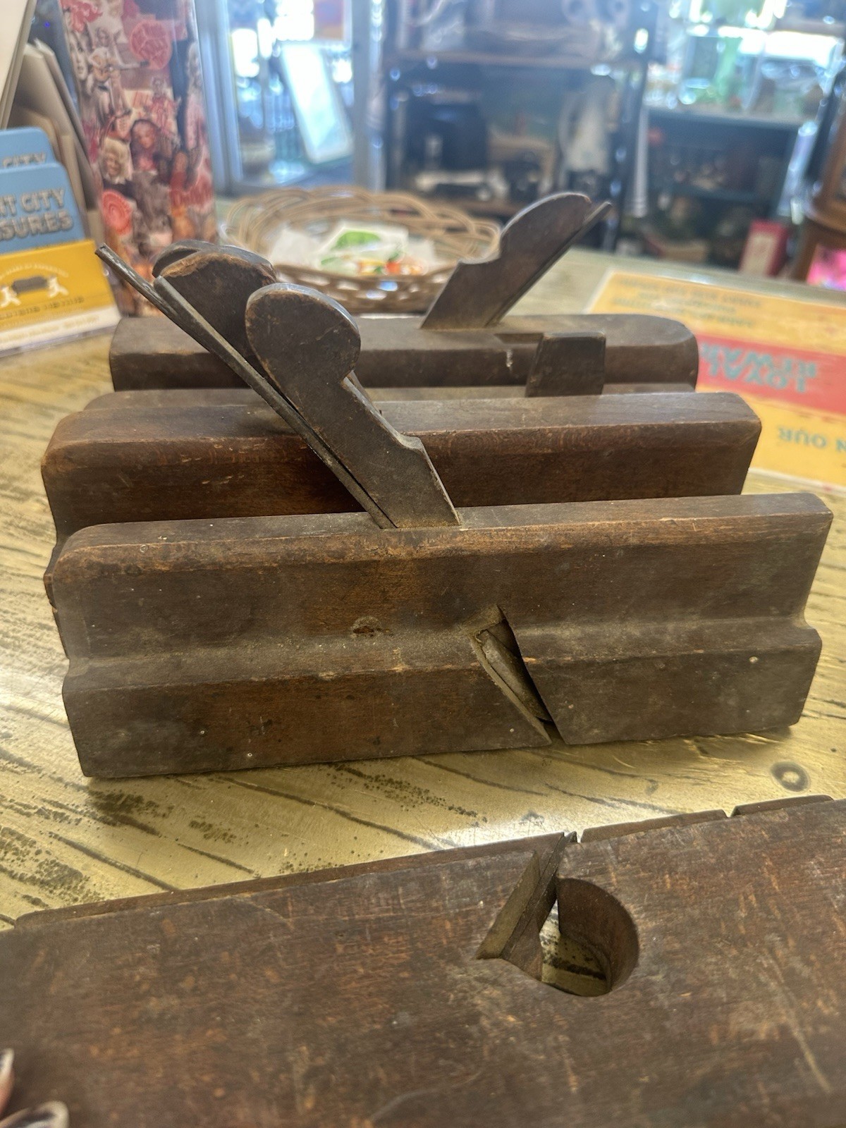 Antique C Martin Wooden Moulding Planes Job Lot of 6