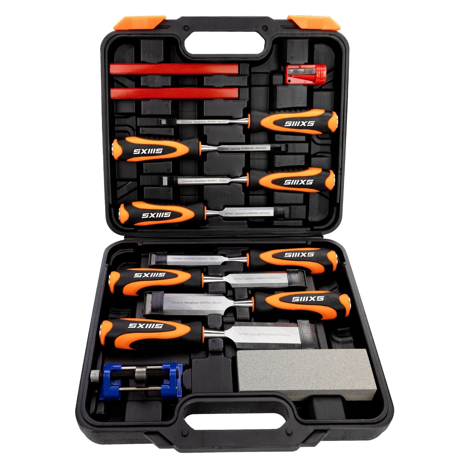 13pcs Professional Wood Chisel Set 8pcs Woodworking Chisel Set With 1pcs Honing