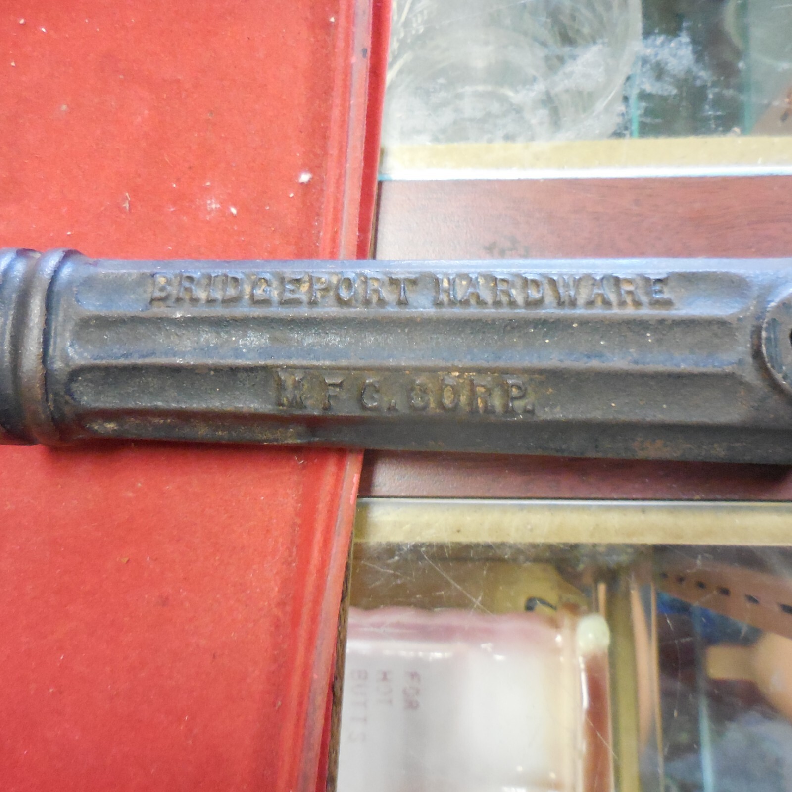 Vintage Bridgeport Nail Puller Remover Slide Hammer No. 60 Suregrip