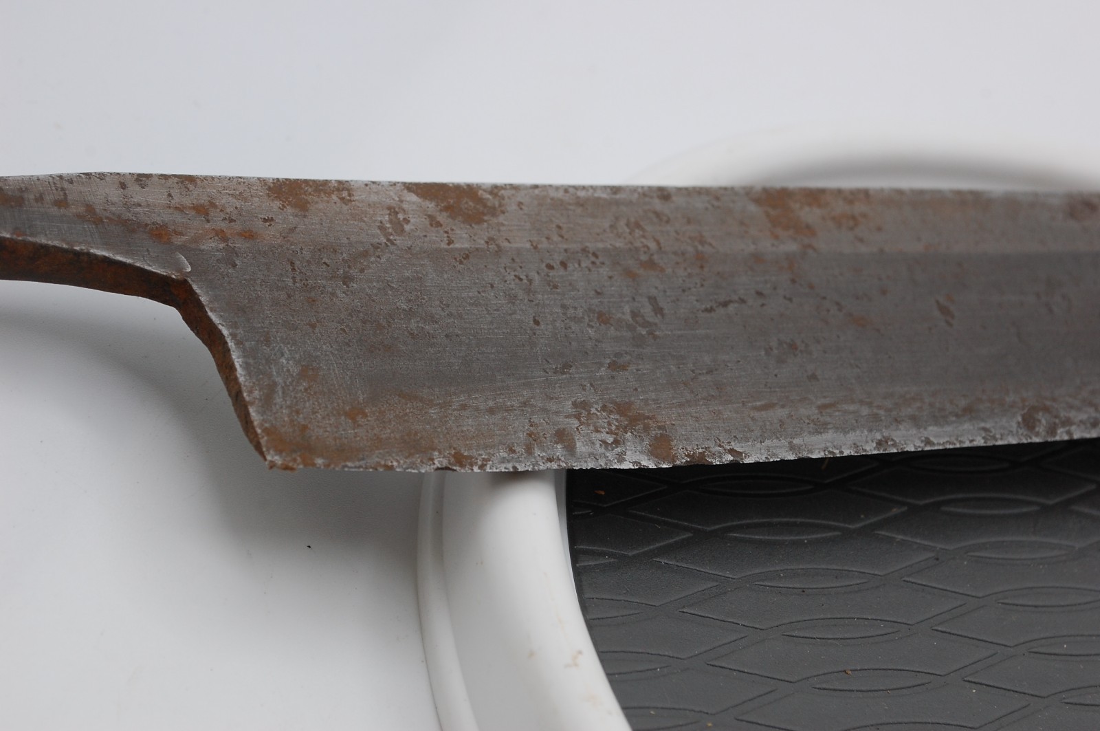 VINTAGE DRAW KNIFE 14″ BLADE HICKORY GREENLEE ROCKFORD 24″ OVERALL