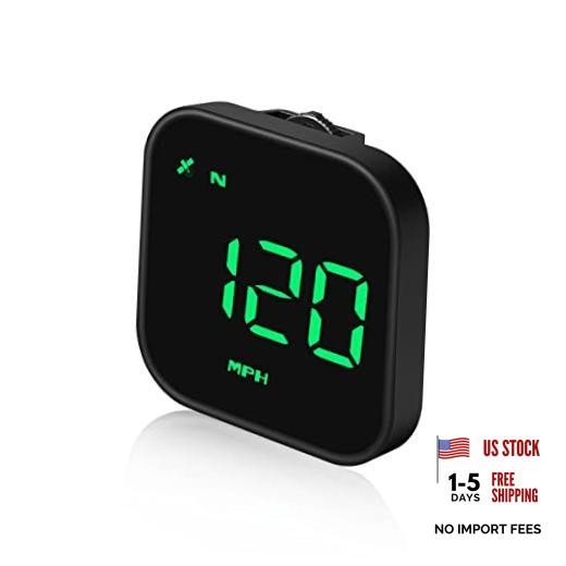 wiiyii G4S Digital GPS Speedometer, New HUD Car Head Up Display with Digital