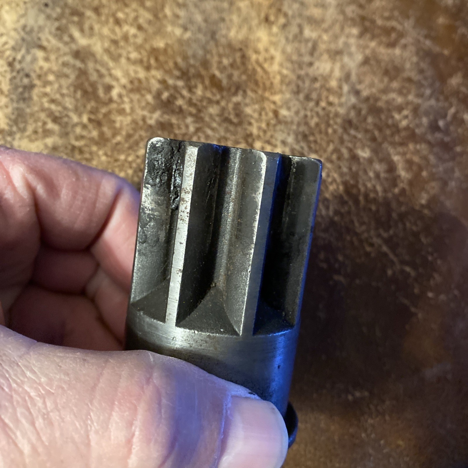 Vintage Kent-Moore J-38587A Mack Caterpillar Engine Bearing Rotating Socket Tool
