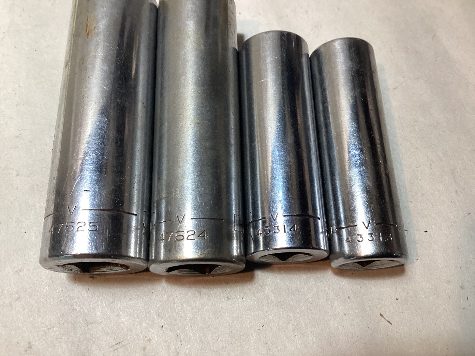 Vintage Craftsman #47517 -V- 1/2” drive 1-1/4” 12-point socket mechanic tool