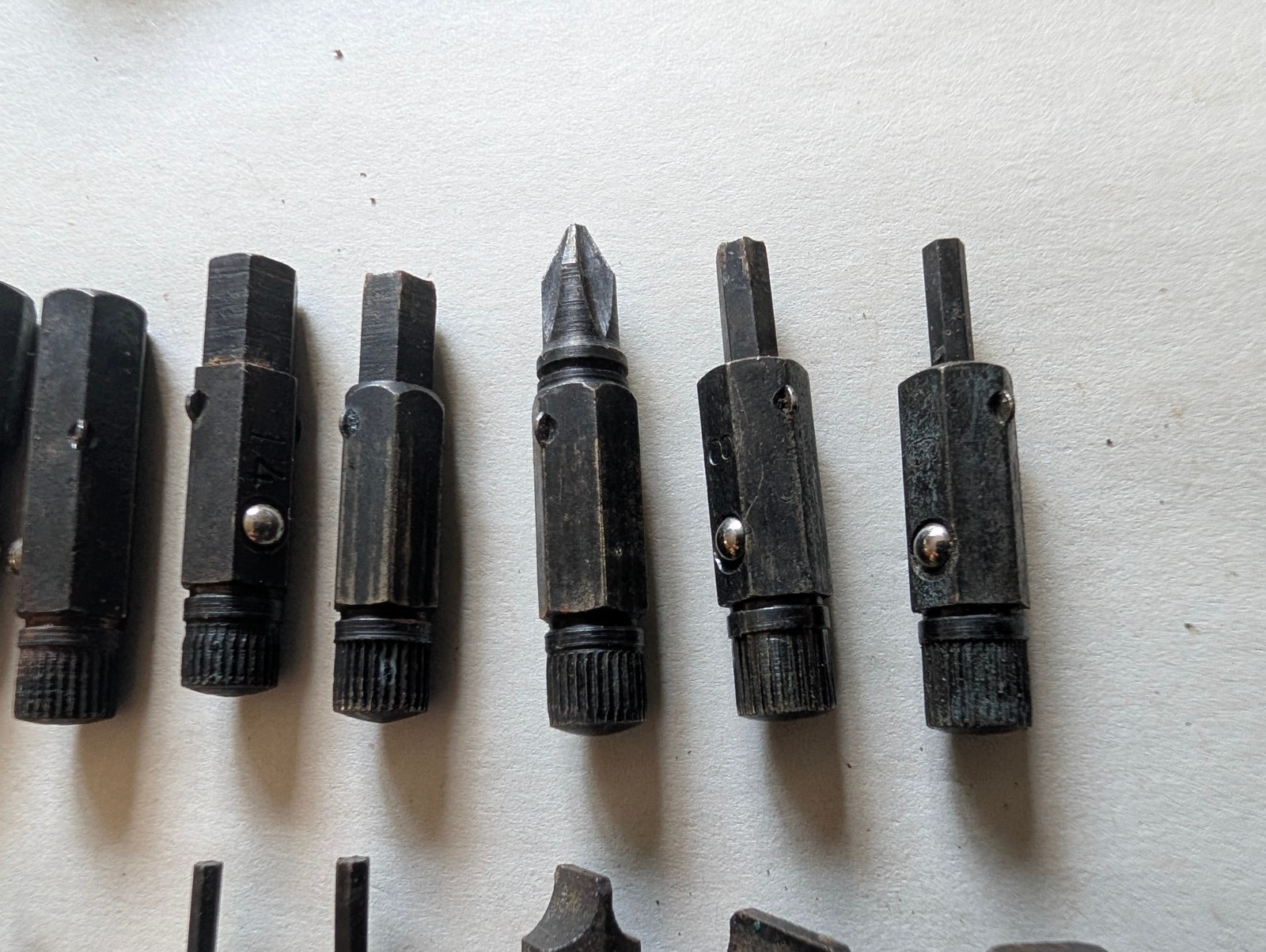 Vintage Chapman CM-13 Ratchet with Various Bits – Made in USA