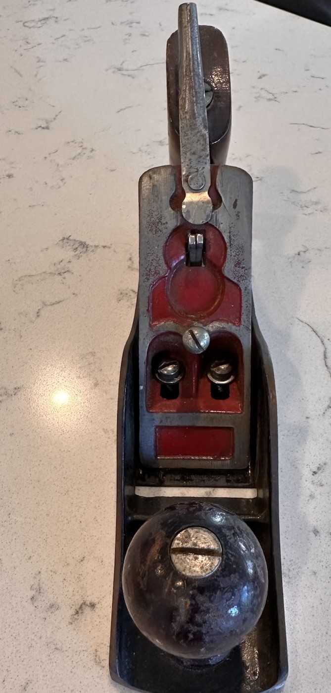 Vtg Sargent VBM No. 408 (No. 3 Size) Smoothing Hand Plane ~ No Iron Or Lever Cap