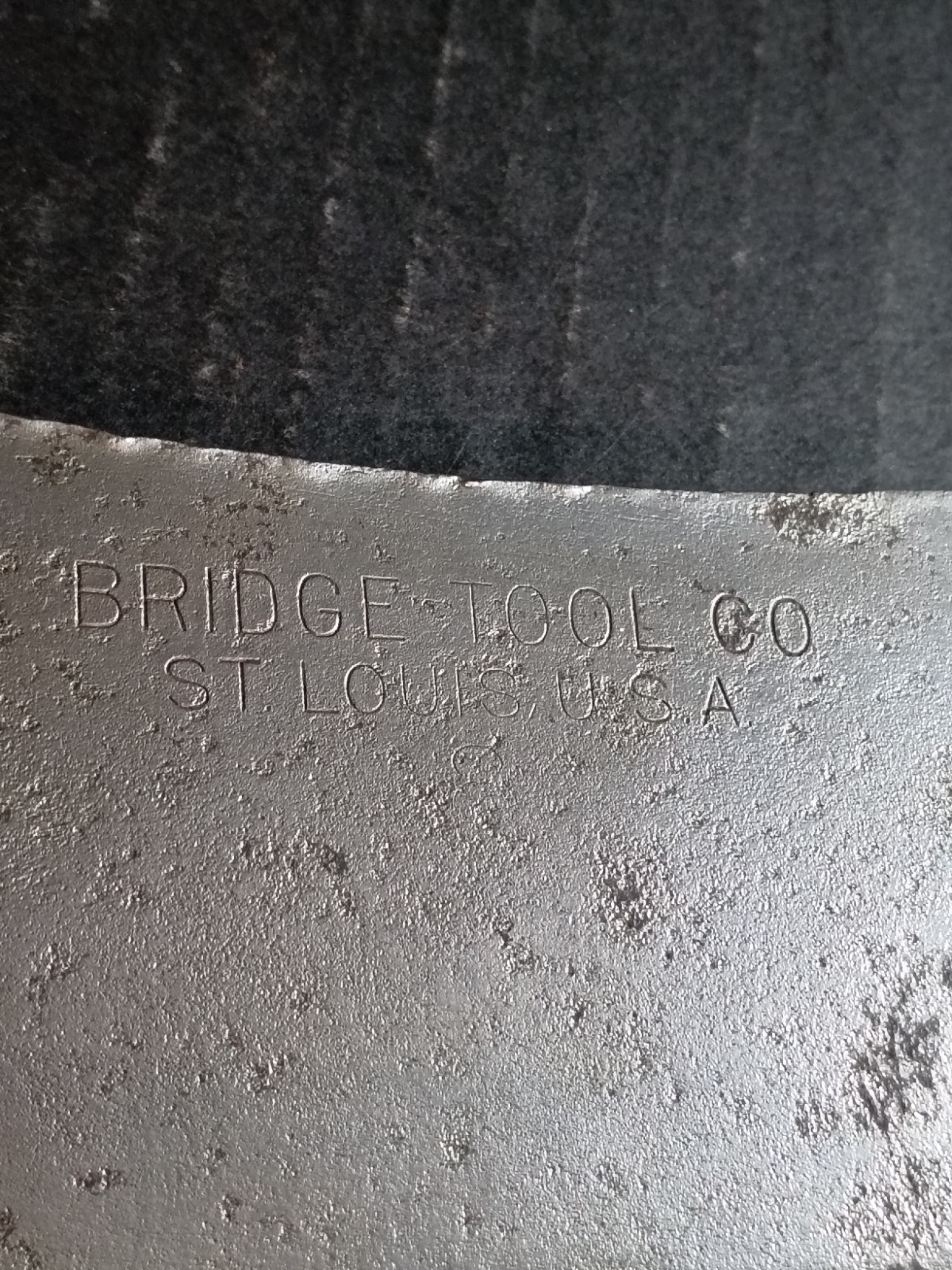 VTG BRIDGE TOOL CO. ST. LOUIS U.S.A. #8 14″ MEAT CLEAVER