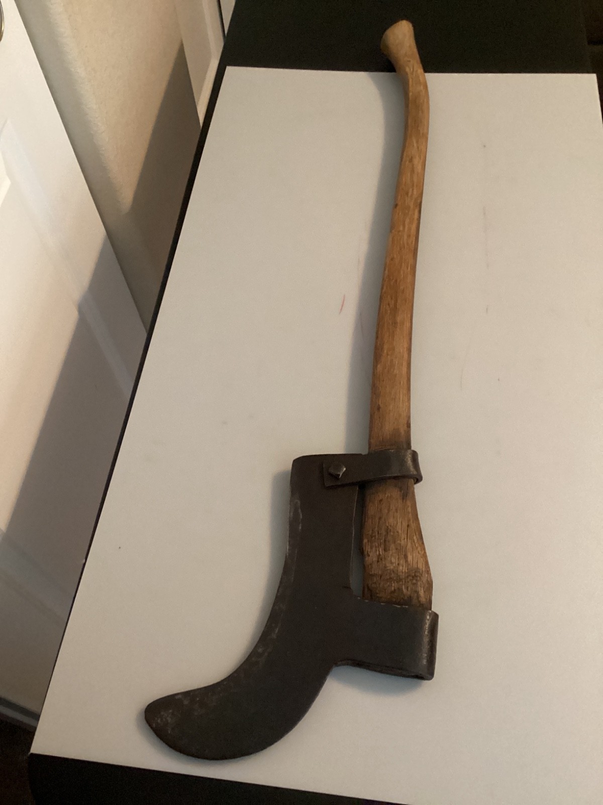 36” INCH VINTAGE BRUSH CUTTER, BLADE 10” X 9” NO BRAND