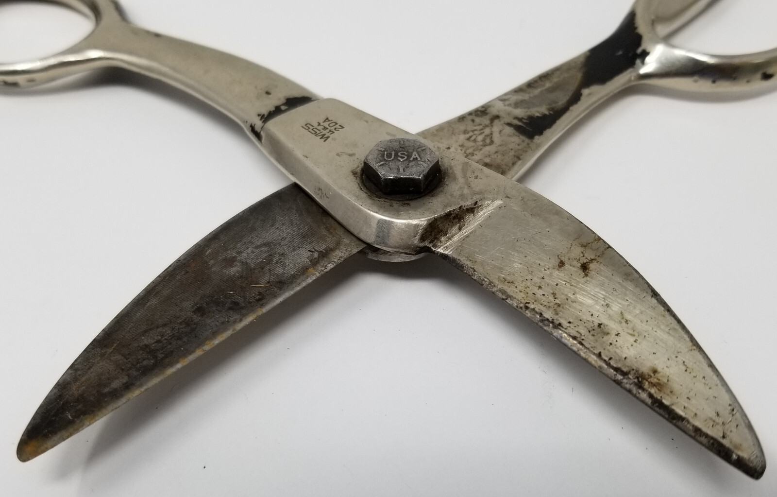 WISS 2DA Solid Steel 8-1/4″ High Level Multi-Purpose Shears Made In USA