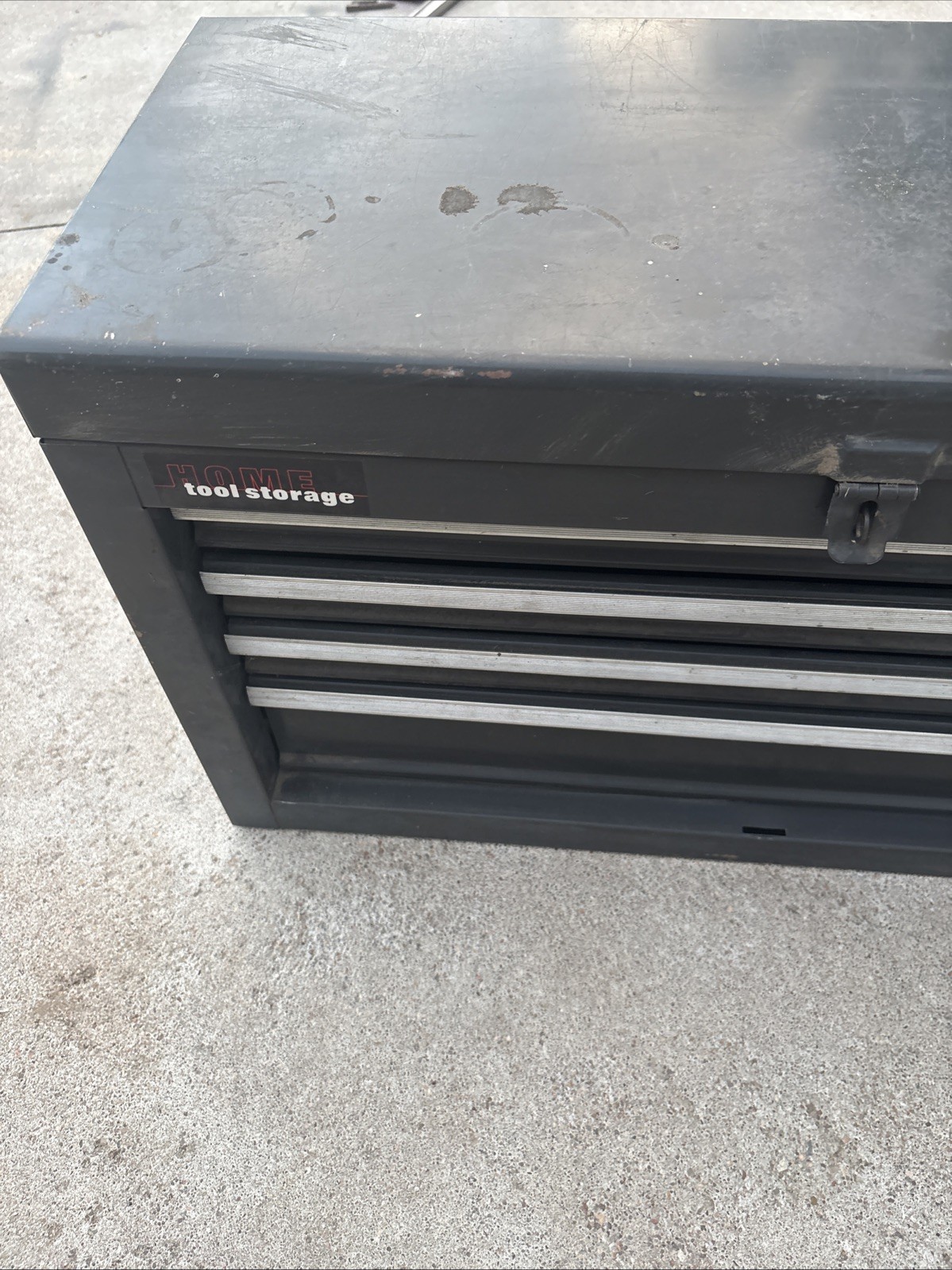 Vintage Craftsman 4-drawer Metal Tool Box Chest 26” X 15-½” X 12” MADE IN USA