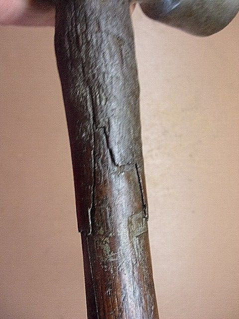 Unbranded 1 Lb. 3 Oz. Ball Peen Hammer 10 3/4″ Long 1 1/4″ Face Wicked Clean!