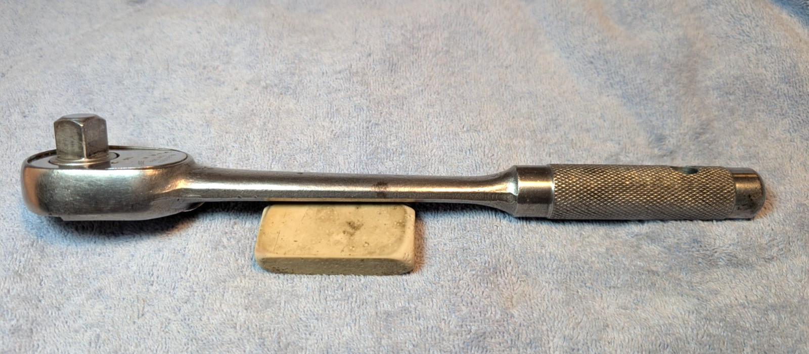 Vintage Indestro Super 1/2″ Drive Ratchet # 3201 – 10.25″