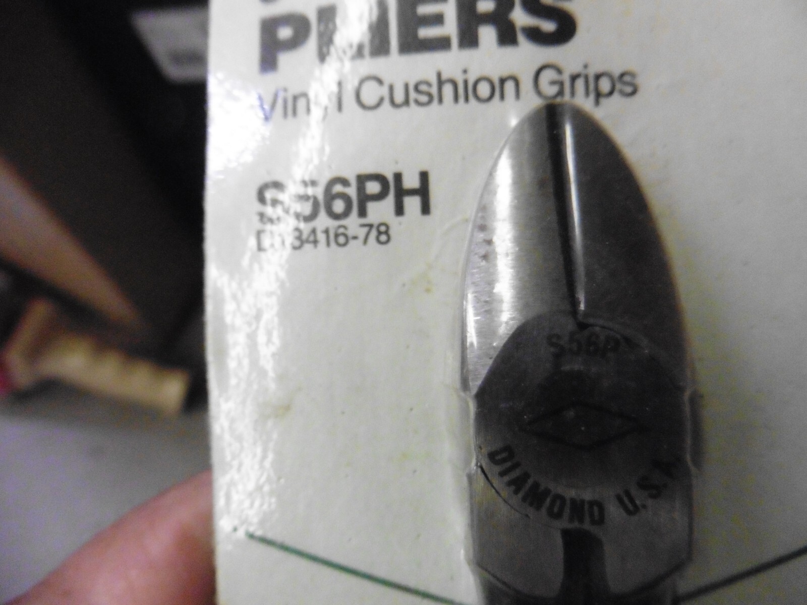 New Old Stock DIAMOND S56PH Diagonal Cutter Pliers 6″