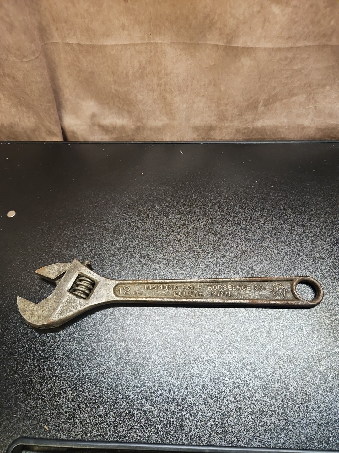 Diamond Alloy Calk Duluth Minn 12″ Crescent Wrench Usa